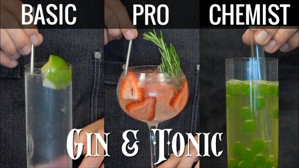 Gin & Tonic – 3 Ways