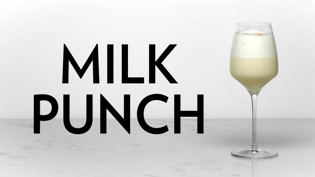 Milk Punch – A Holiday Classic from 1688!