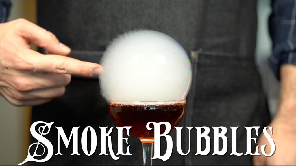 Advanced Techniques – Cocktail Smoke Bubbles