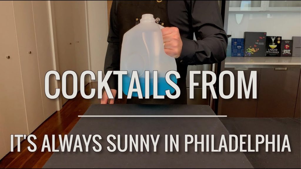 Recreated – Always Sunny in Philadelphia Cocktails