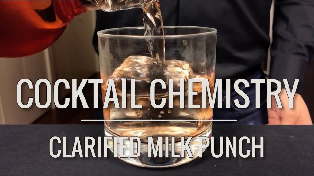 Advanced Techniques – Clarified Milk Punch
