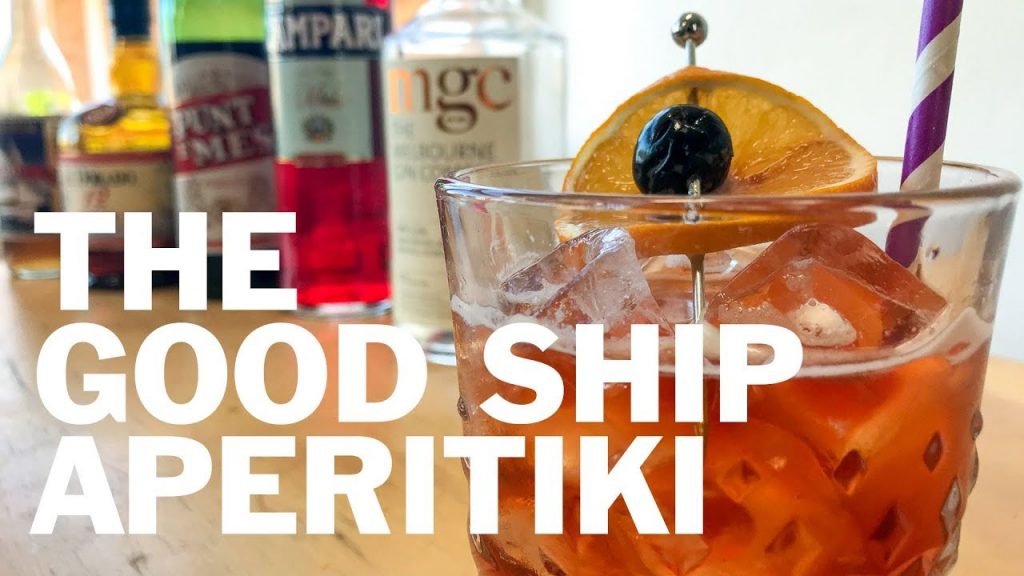 The Good Ship Aperitiki Cocktail Recipe – Campari and Rum?