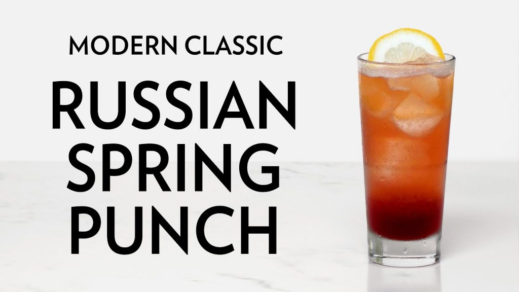 Modern Classic: Russian Spring Punch