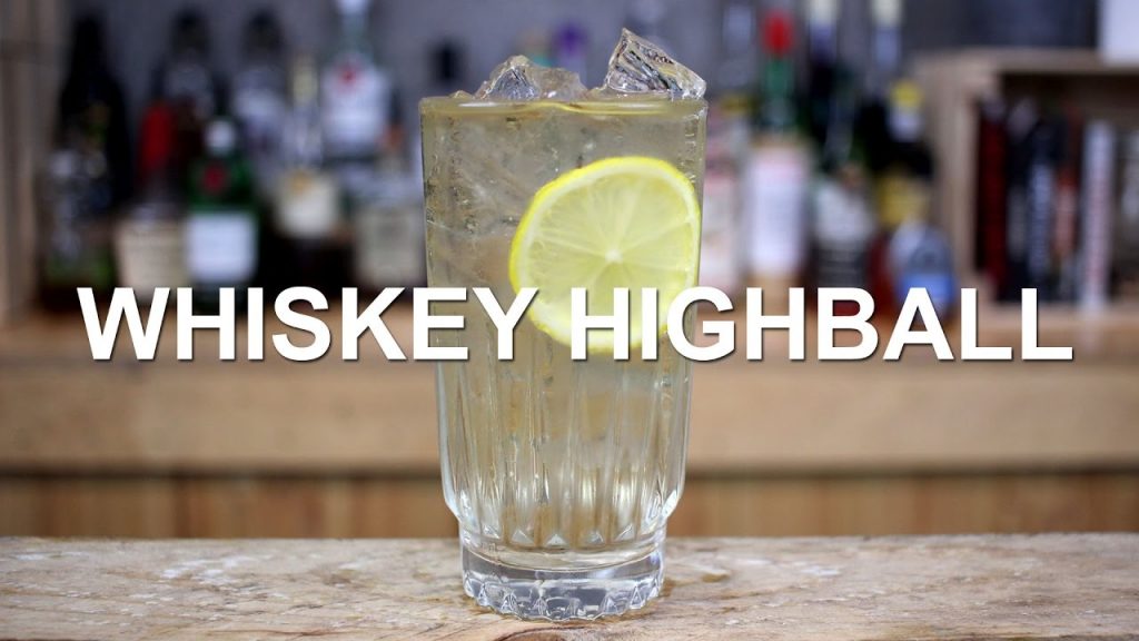 Japanese Whisky Highball Drink Recipe