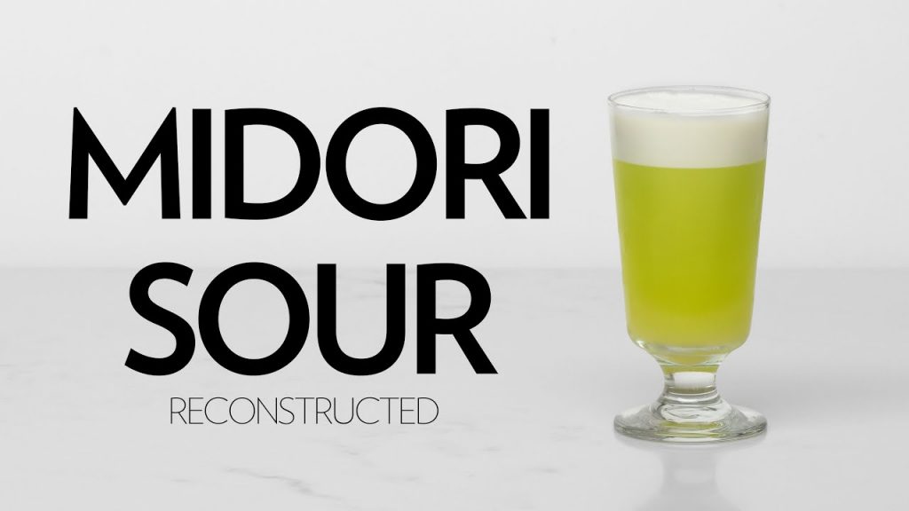 Reconstructed Midori Sour A Fresh Take On A Night Club Staple