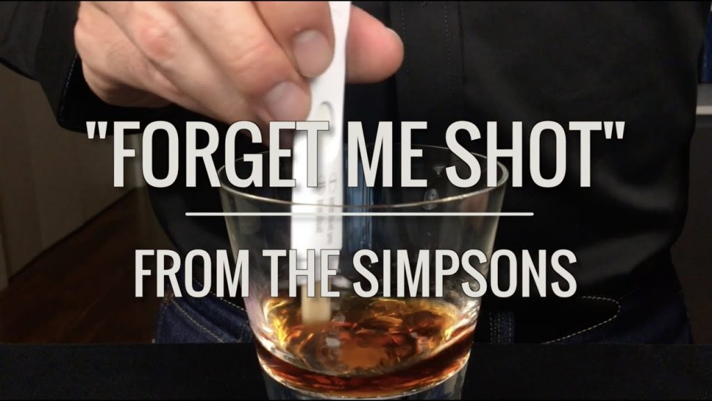 Recreated – "Forget Me Shot" from The Simpsons