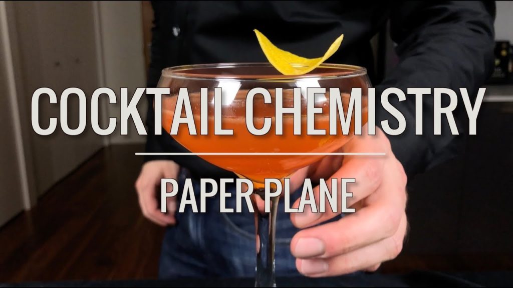 Basic Cocktails – How To Make The Paper Plane