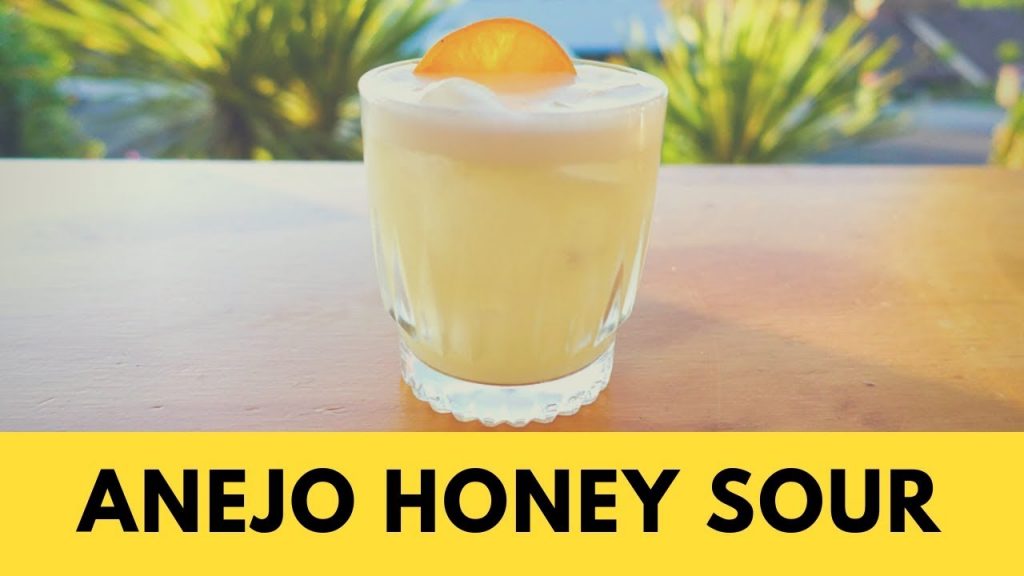 Tequila Cocktail Recipe – Anejo Honey Sour