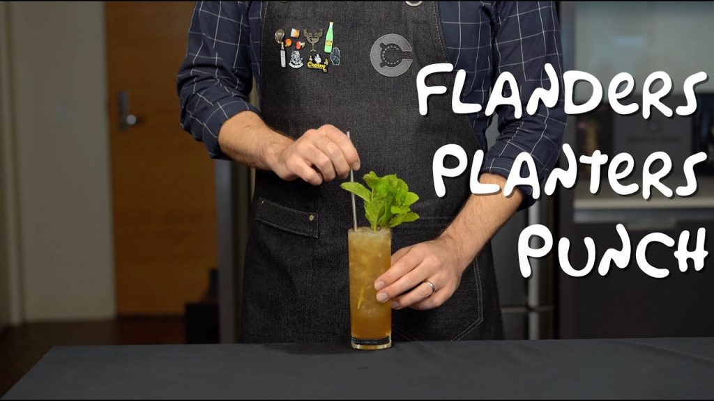 Recreated – Flanders Planter's Punch from The Simpsons