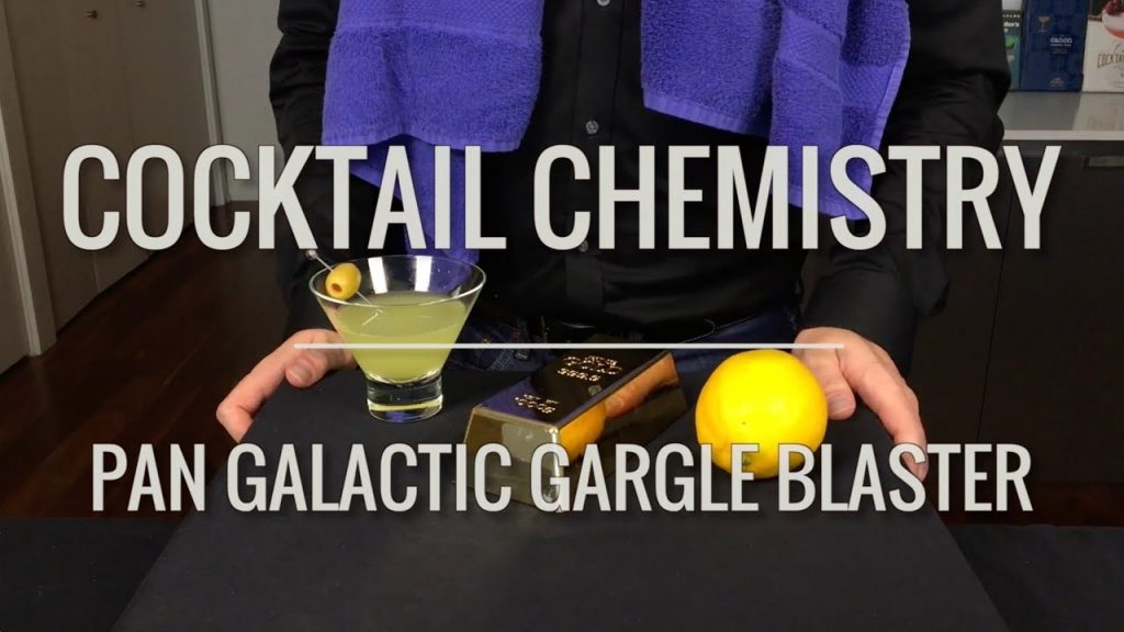 Recreated – "Pan Galactic Gargle Blaster" from Hitchhiker's Guide To The Galaxy