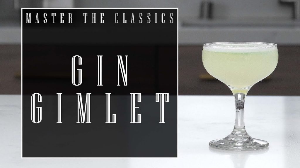 Master The Classics: Gin Gimlet