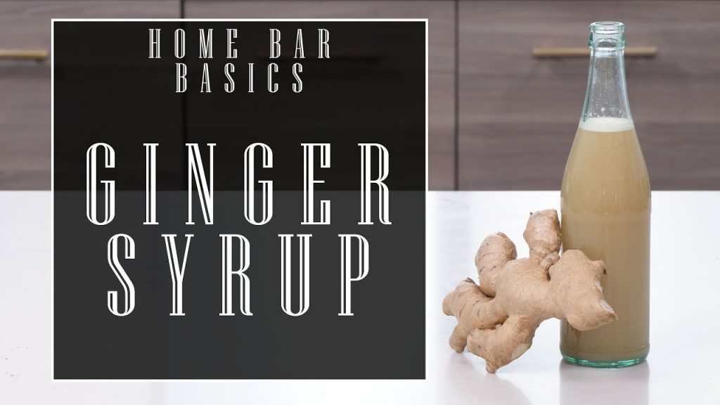 Home Bar Basics: Ginger Syrup