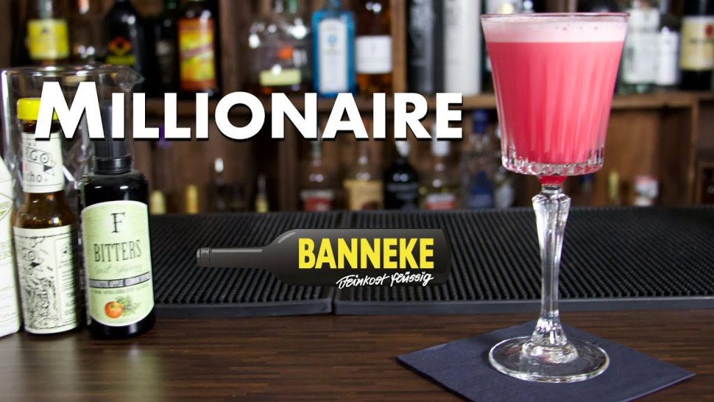 Millionaire – Bourbon Cocktail selber mixen – Schüttelschule by Banneke