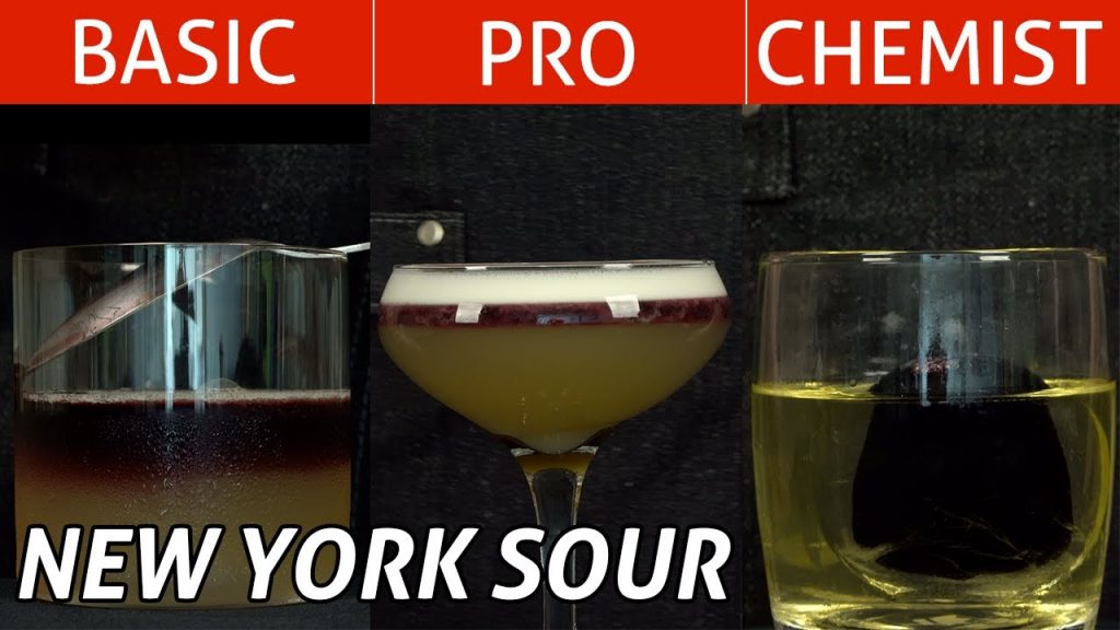 New York Sour – 3 Ways