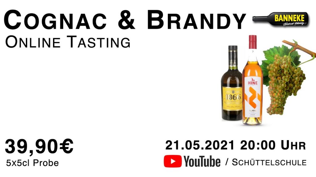 Online Tasting – Brandy & Cognac