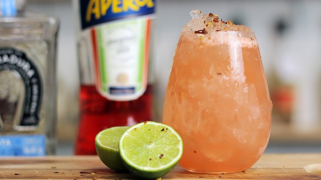 Tequila & Aperol Cocktail – aka the Dead Man's Handle!