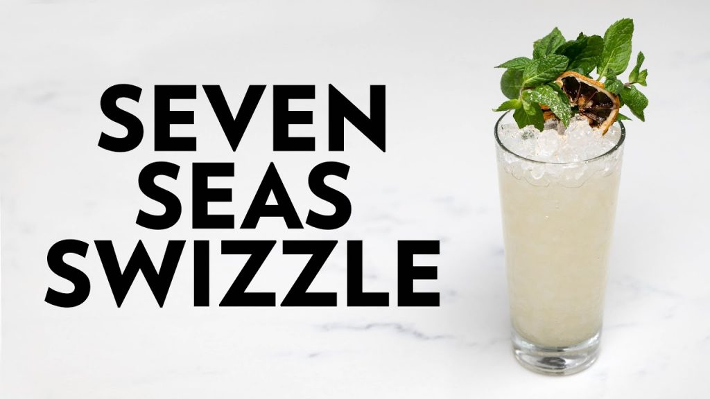 Introducing A Brand New Spirit To The Show With The Seven Seas Swizzle