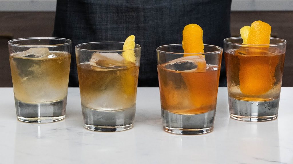 4 x Old Fashioned Cocktails