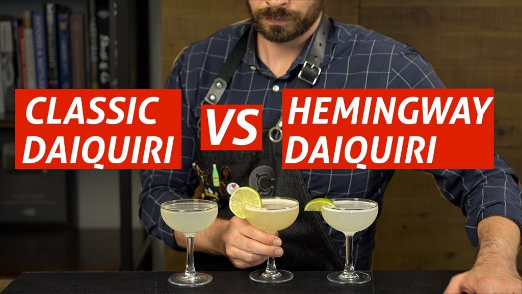 Classic vs Hemingway Daiquiri