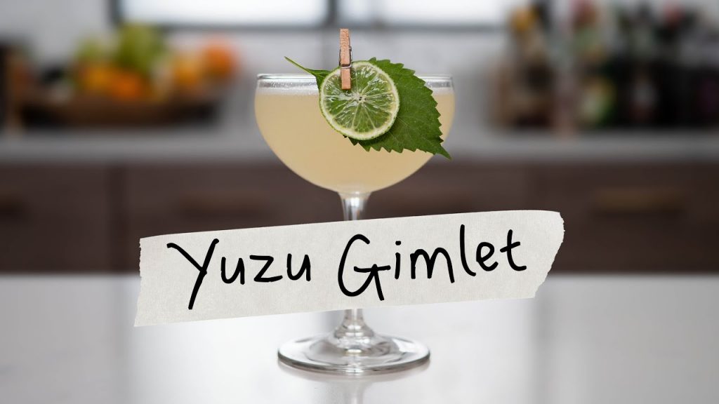 The Return Of Triple Syrup With The Yuzu Gimlet!