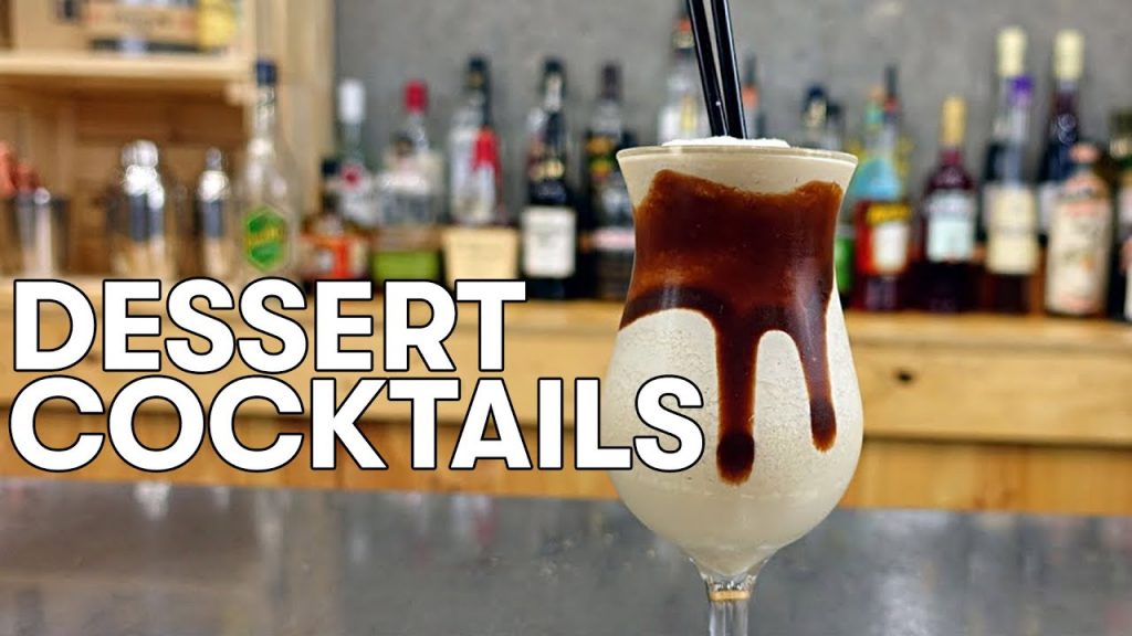 7 x CREAMY DESSERT COCKTAILS that are undeniably delicious!