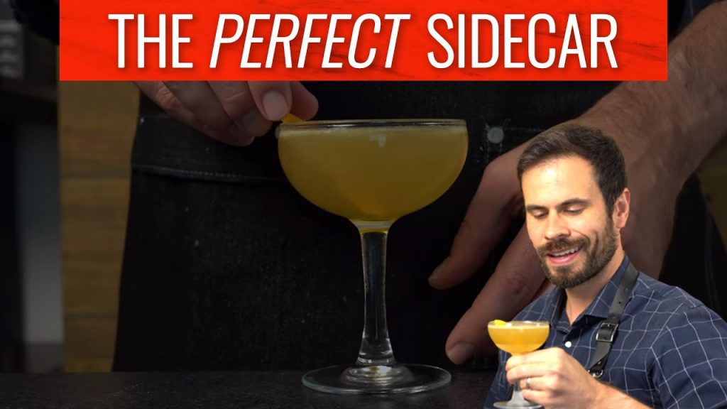 The Perfect Sidecar Cocktail