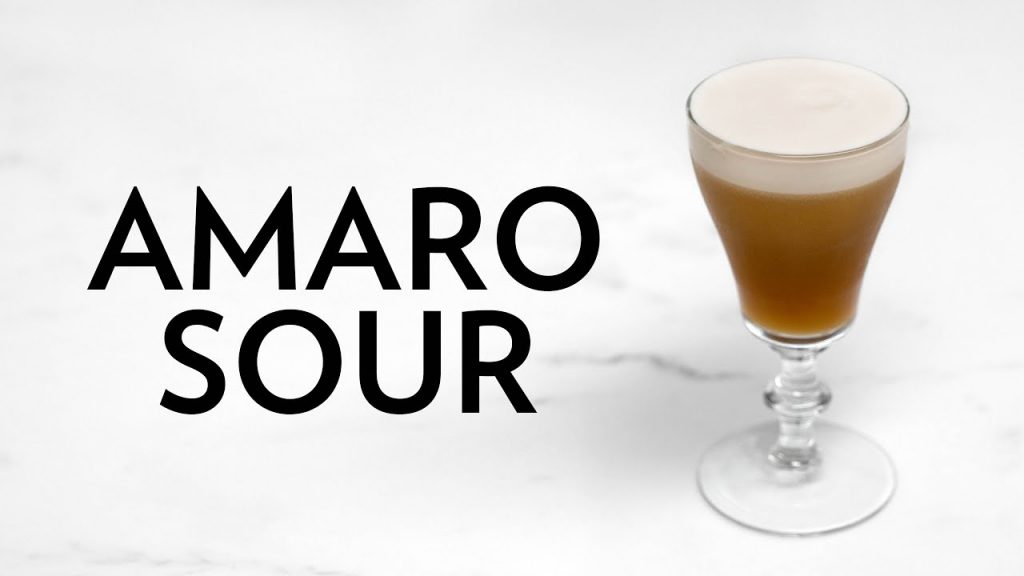 The Ever Customizable Amaro Sour
