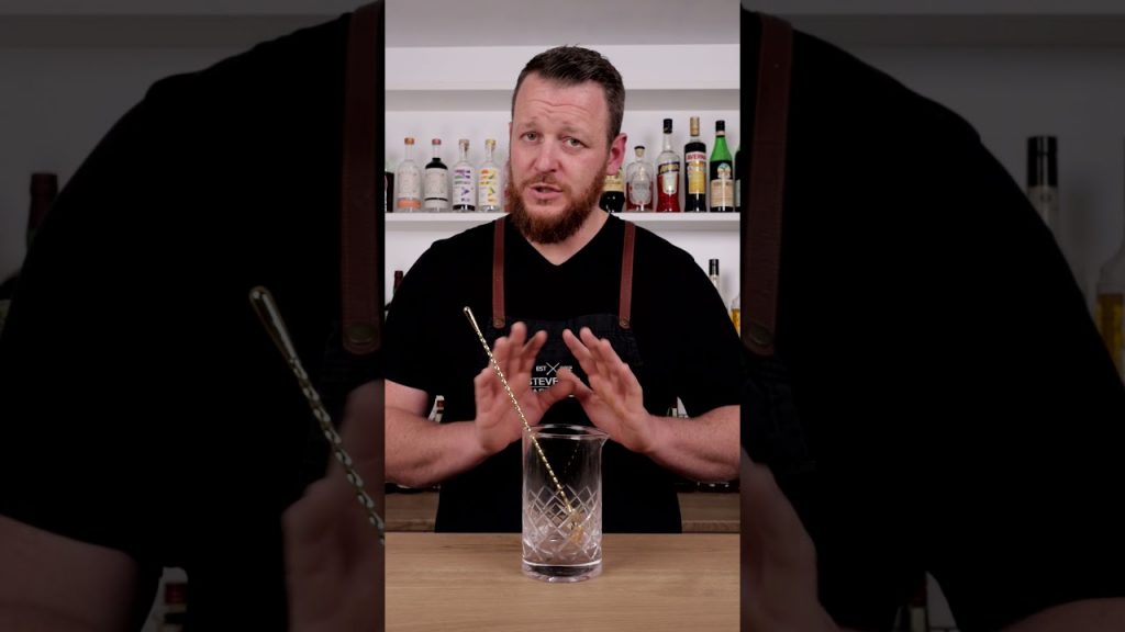 What is the difference between shaking & stirring a cocktail? #shorts