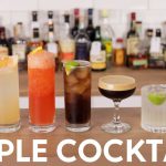 7 x Super Simple 2-ingredient Cocktails!