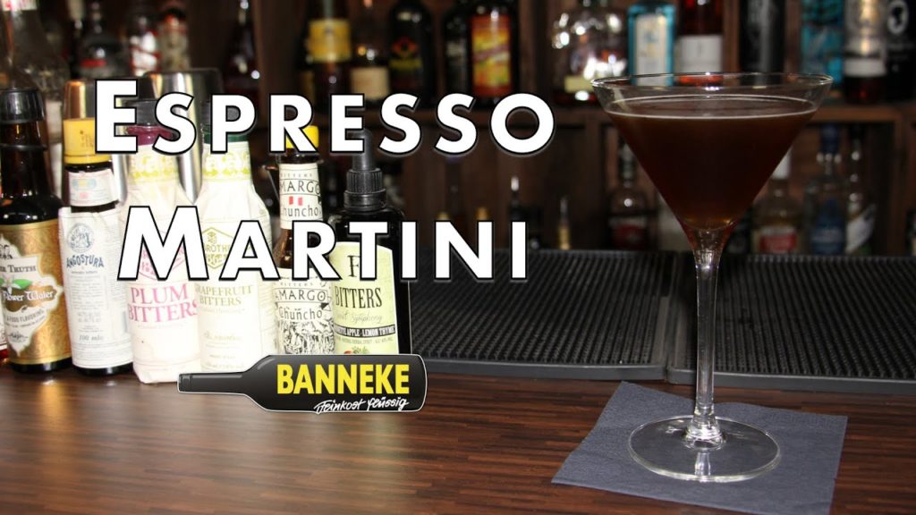 Espresso Martini – Wodka Cocktail selber mixen – Schüttelschule by Banneke