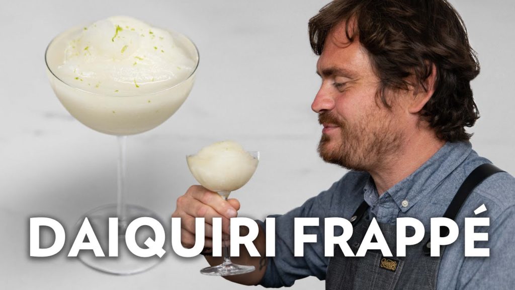 Do You Frappe Your Daiquiri? You Should!