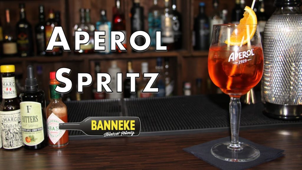 Aperol Spritz – Aperol Cocktail selber mixen – Schüttelschule by Banneke