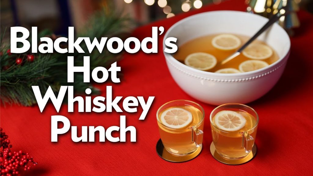 Hot Whiskey Punch! Perfect For The Holiday