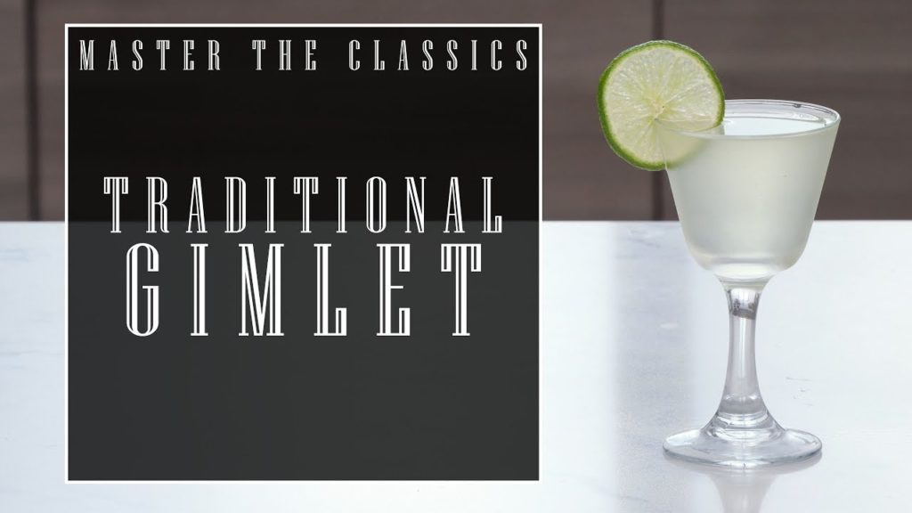 Master The Classics: Gimlet (Traditional)