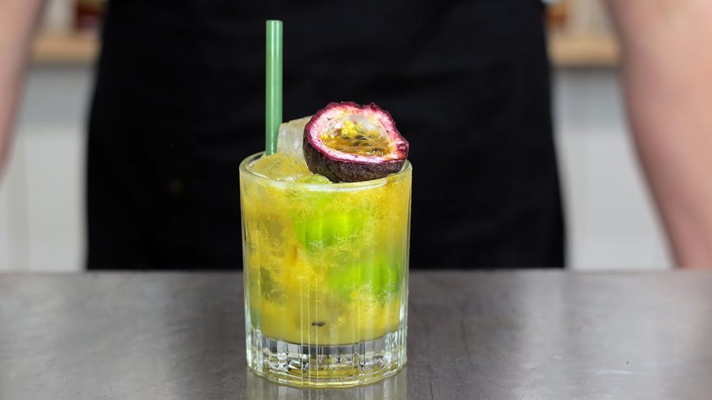 What I'm drinking Christmas day… Passionfruit Caipiroska (part 1 of 2)