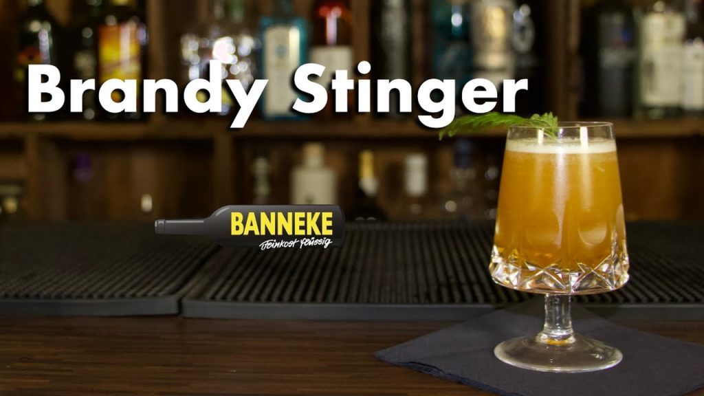 Brandy Stinger – Cognac Drink selber mixen – Schüttelschule by Banneke