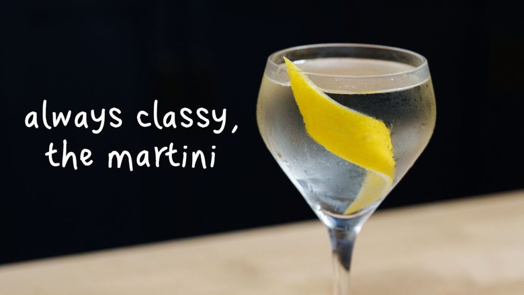 The Martini will never go out of style