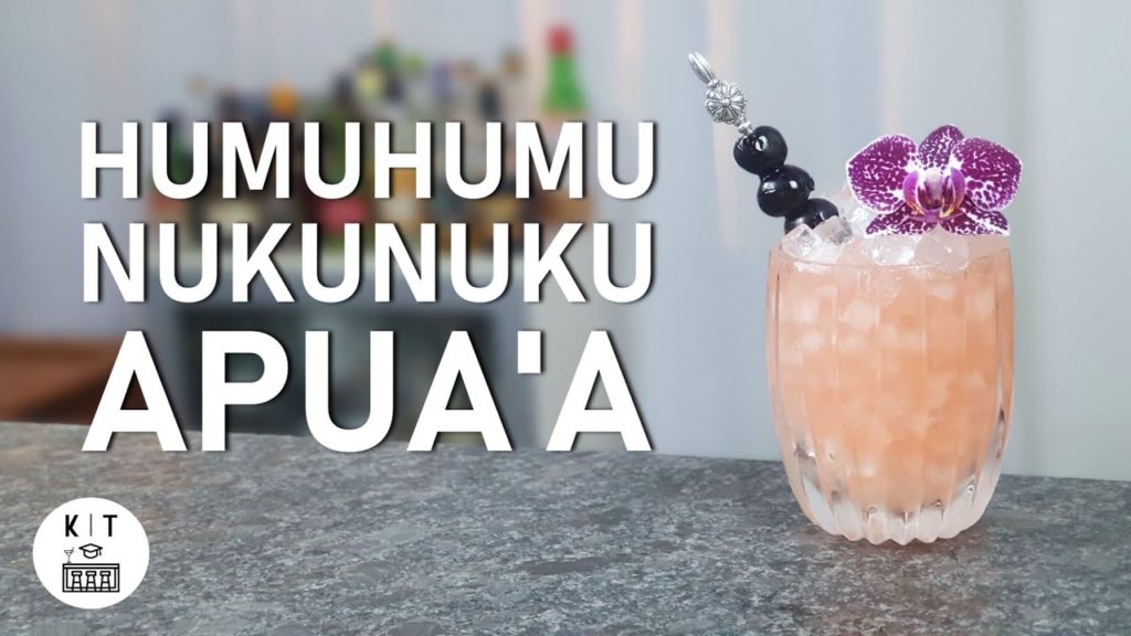 Wie bitte? Der HumuHumuNukuNukuApua'A Cocktail – Unusual Tiki Cocktail mit Brewdog Lonewolf Gin