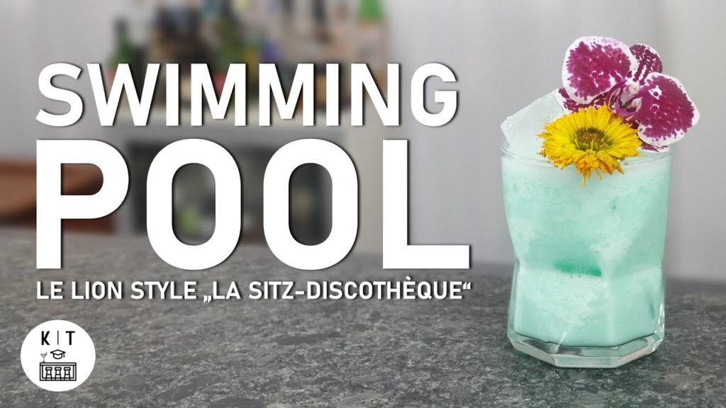 Swimmingpool Cocktail – Reconstruction im Bar Le Lion Style
