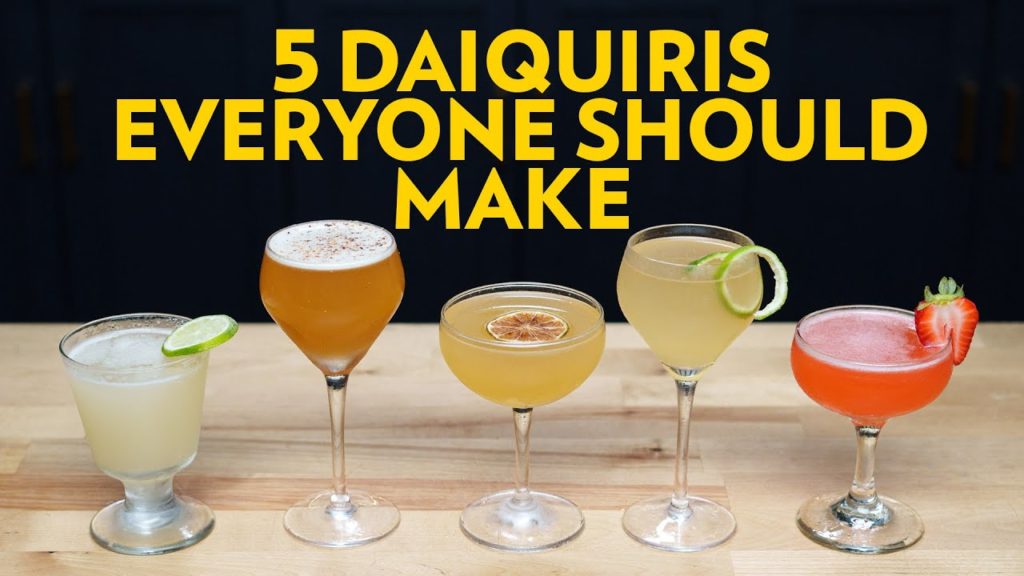 5 Favorite Daiquiris EVERYONE should make