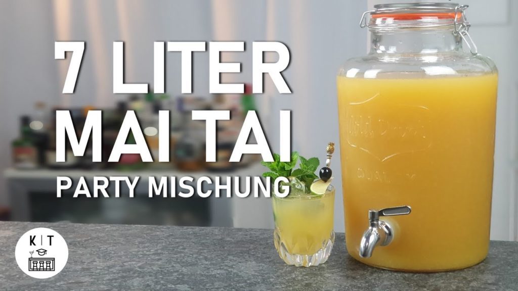 7 Liter Mai Tai Cocktail – Party-Mischung