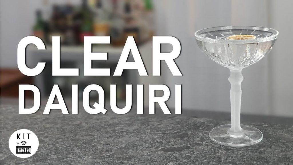 Clear Daiquiri – Ein glasklarer Cocktail mit Supasawa