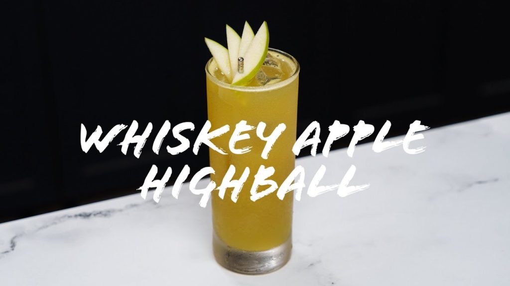Whiskey Apple Highball