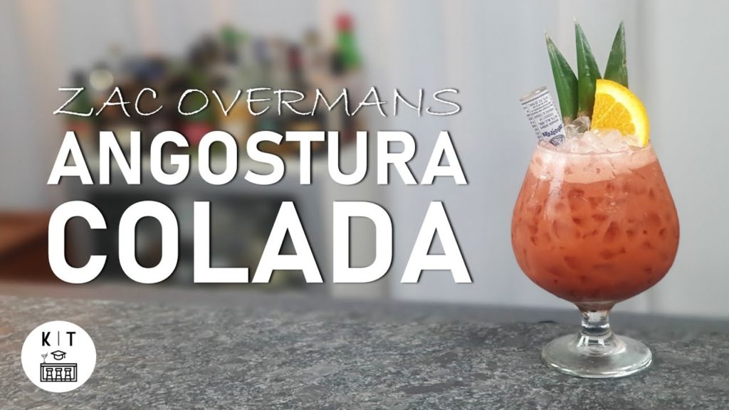 Angostura Colada Cocktail – Tiki-Drink mit gaaaanz viel Angostura Bitters