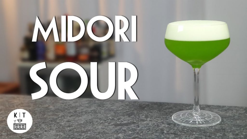 Midori Sour – einfach.grün.köstlich (nach John deBary)