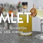 Gimlet Cocktail - mit selbst gemachtem Lime Juice Cordial