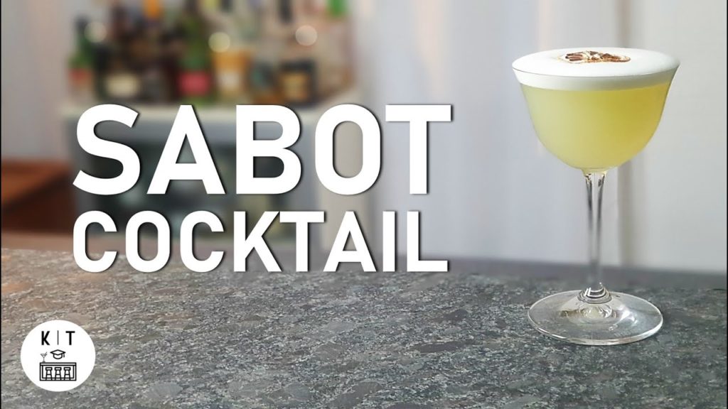 Sabot, ein Champagner Cocktail mit Yuzilla Citrus-Gin – Granatenstark oder überraschend elegant?