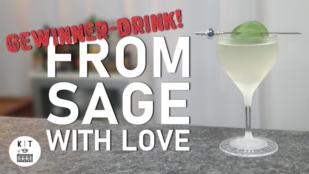 From Sage with Love Cocktail – Gewinnerdrink mit Brockmans Gin #Brocktober