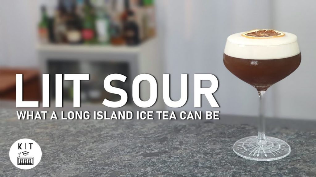 LIIT Sour Cocktail – What a Long Island Ice Tea can be