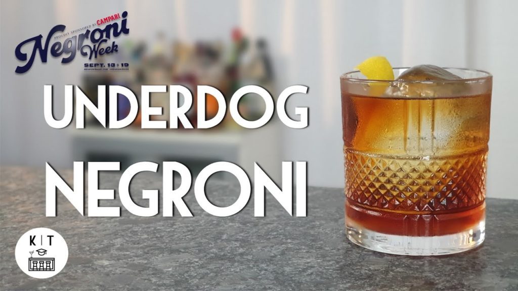 Underdog Negroni – Mein Cocktail zur Negroni-Woche 2021
